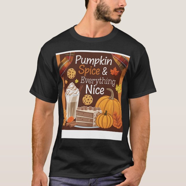 Camiseta "Pumpkin Spice e tudo que é legal - Fall's Favorit (Frente)