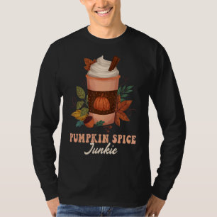 Camiseta Pumpkin Spice Junkie Café Pumpkin Spice Latt