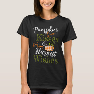 Camiseta Pumpkin Spice Kisses