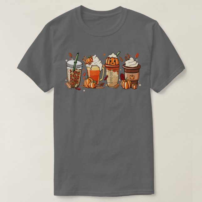 Camiseta Pumpkin Spice Lateral Queda Café Pumpkin SpiceObri (Frente do Design)
