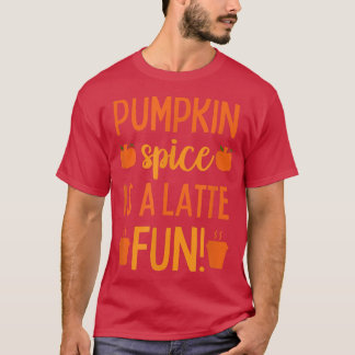 Camiseta Pumpkin Spice Latino Mulheres Querem outono