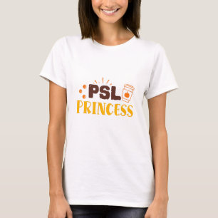 Camiseta Pumpkin Spice Latte Princess Girumn Cote