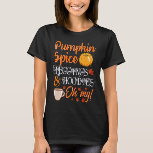 Camiseta Pumpkin Spice Leggings and Hoodies
