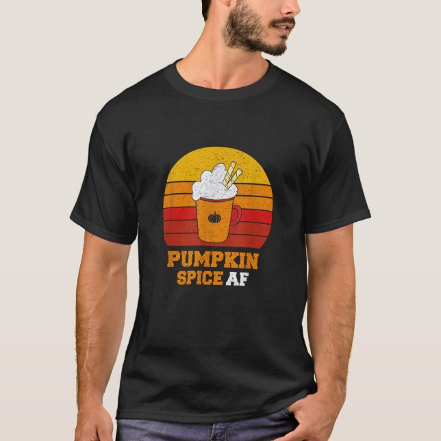 Camiseta Pumpkin Spice Life Spooky Season Graphic Pumpkin S (Frente)