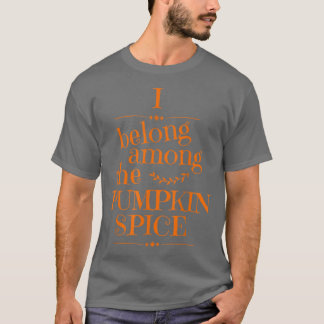 Camiseta Pumpkin Spice Queda Outono Outono Festa Favorita D