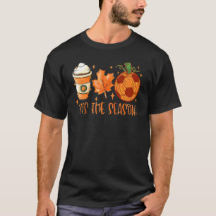 Camiseta Pumpkin Spice Soccer Ball Tis The Season Fall Thal