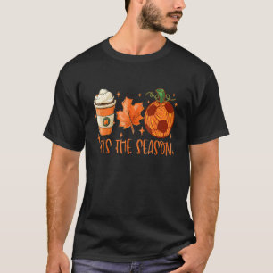 Camiseta Pumpkin Spice Soccer Ball Tis The Season Fall Thal