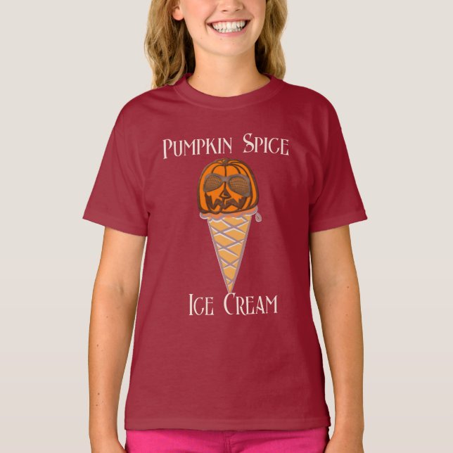 Camiseta Pumpkin Spice Sorvete (Frente)