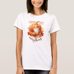 Camiseta Pumpkin Spice Tudo