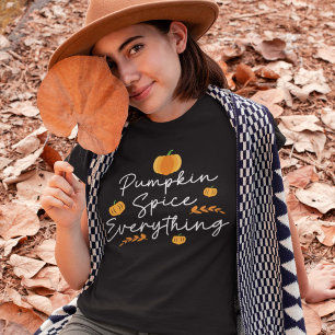 Camiseta Pumpkin Spice Tudo