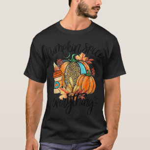 Camiseta Pumpkin Spice Tudo Latino Queda Café Quente Co