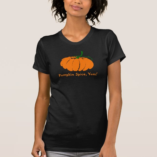 Camiseta Pumpkin Spice, Yum! (Frente)