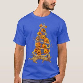 Camiseta Pumpkin Tree Patch Jackolantern Fall Autumn Hallow