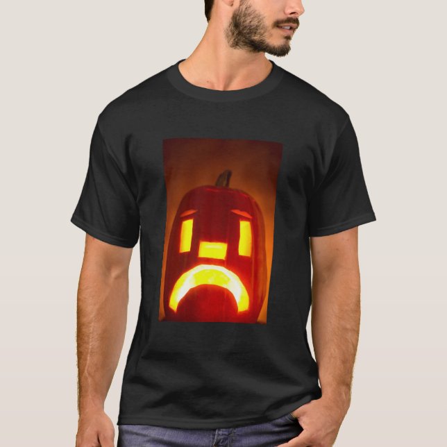 Camiseta Pumpkin triste (Frente)