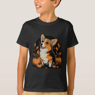 Camiseta Pumpkin Welsh Corgi Costume Em Welsh Corgi Hallowe