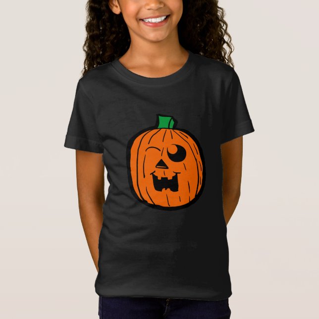 Camiseta Pumpkin Winking (Frente)