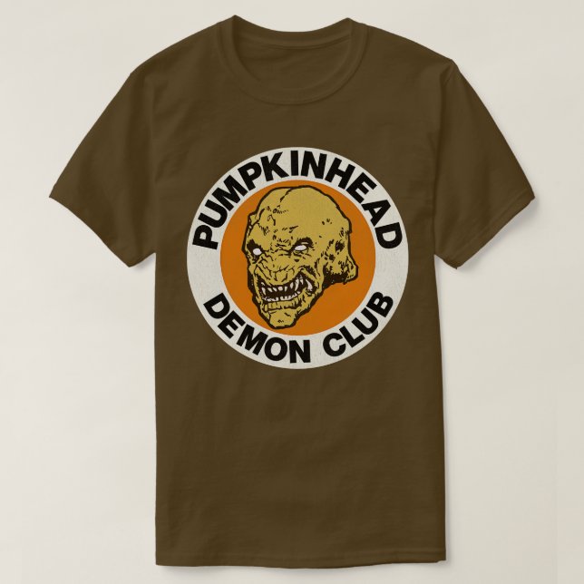 Camiseta Pumpkinhead Demon Club (Frente do Design)
