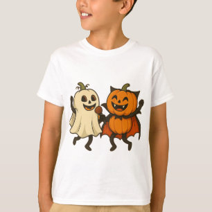 Camiseta Pumpkins dançando nos figurinos de Halloween - Eng