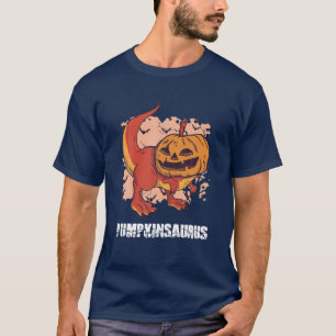 Camiseta Pumpkinsaurus Pumpkin Rex Halloween T Rex Pumkin H