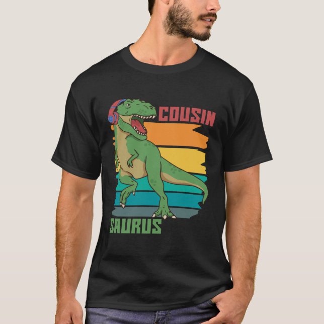 Camiseta Pun Cousinsaurus (Frente)