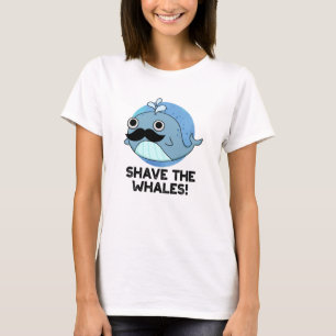Camiseta Pun De Animais Engraçados Das Baleias