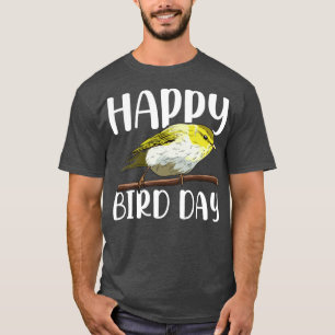 Camiseta Pun de Aniversário para um Especialista em Aves