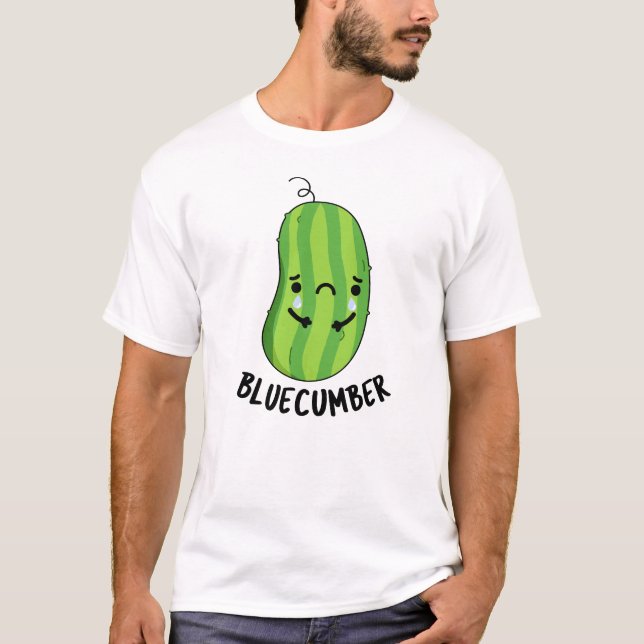 Camiseta Pun de pepino pepino ruivo, triste vagabundo (Frente)