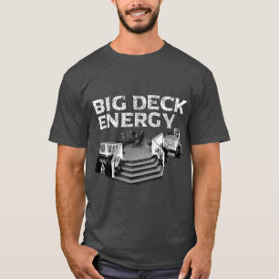 Camiseta Pun Do Proprietário Do Deck De Back Yard Engraça