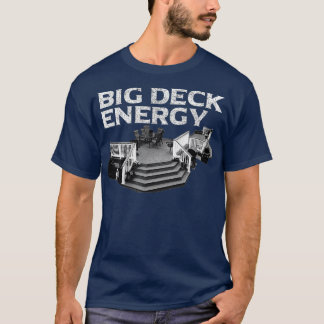 Camiseta Pun Do Proprietário Do Deck De Back Yard Engraçado