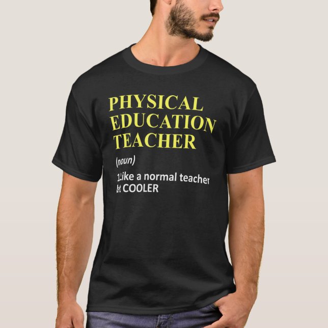 Camiseta Pun Lover de Professores de Educação Física Defini (Frente)
