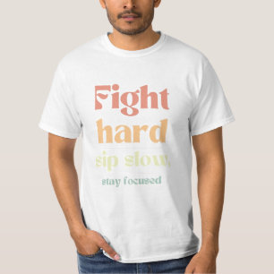 Camiseta "Punch & Breve a mistura perfeita de café e café