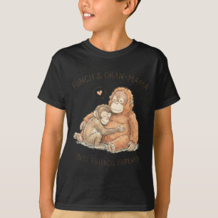Camiseta Punch e oran mama amigos para sempre manga longa