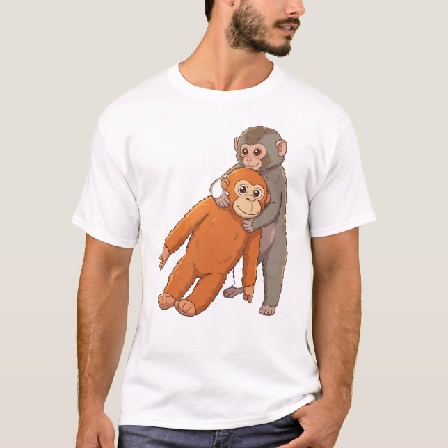 Camiseta Punch Monkey • Continue Em Frente (Frente)