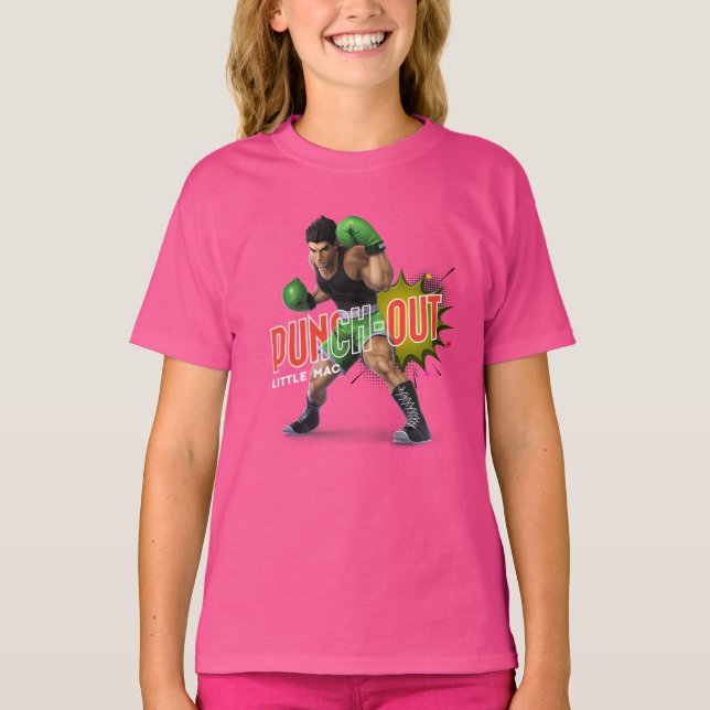 Camiseta Punch Out (Boxing Sport) | Crianças (Frente)