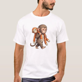 Camiseta Punch The Baby Monkey Design