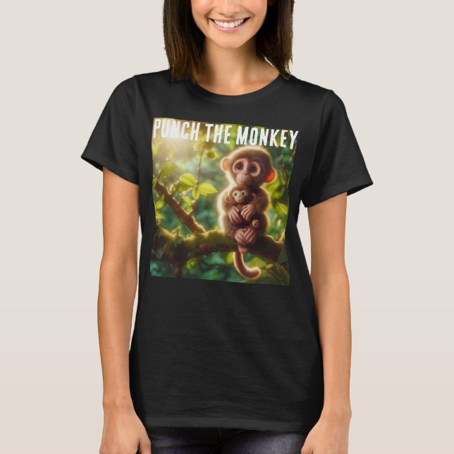 Camiseta Punch the Monkey Solidarity T-Shirt (Frente)