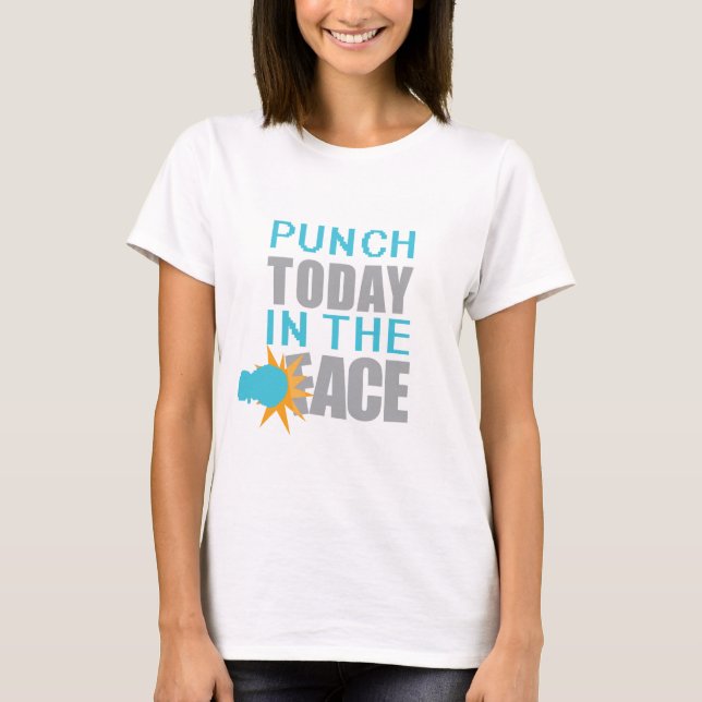 Camiseta Punch Today in Face (Frente)