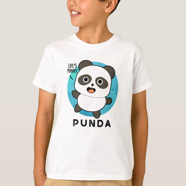 Camiseta Punda Funny Animal Panda Pun (Frente)