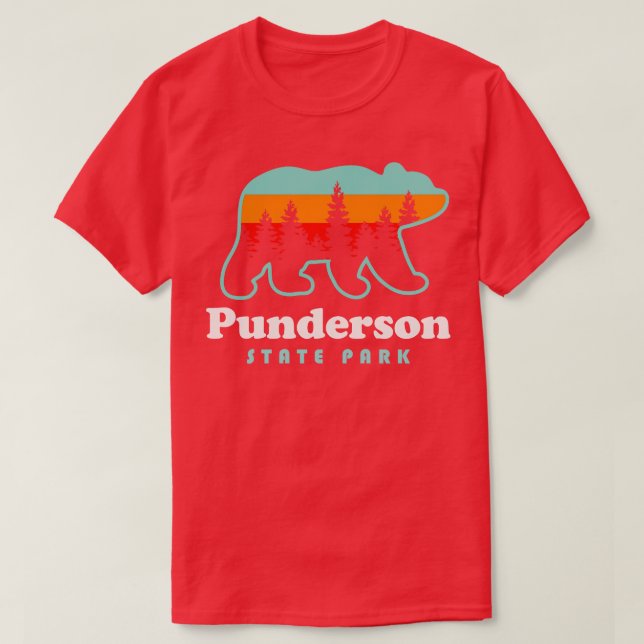 Camiseta Punderson State Park Ohio Newbury Township (Frente do Design)
