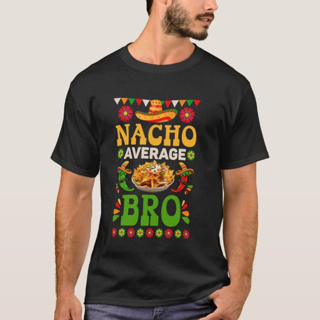Camiseta Punheta de comida mexicana engraçada do 5 de maio  (Frente)