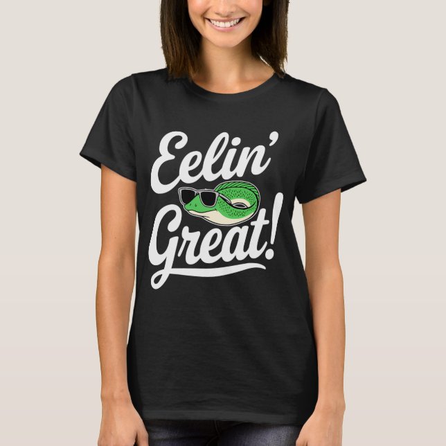 Camiseta Punheta de enguia fofa. Enguialha demais! (Frente)