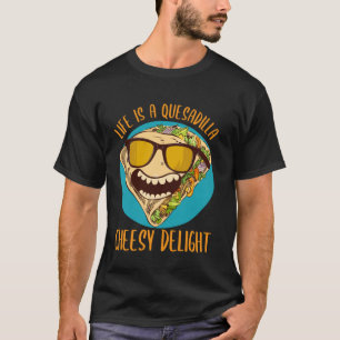 Camiseta Punhetaza de Quesadilla Engraçada 5 De Maio Comida