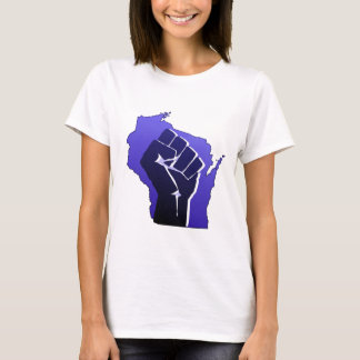 Camiseta Punho da solidariedade de Wisconsin