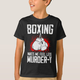 Camiseta Punho de Boxe Engraçado Kickboxer Savate Mma Artes