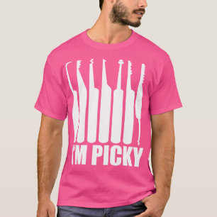 Camiseta Punho de chaveiro engraçado exigente