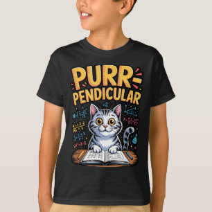 Camiseta Punho de Gato de Matemática Perpendicular