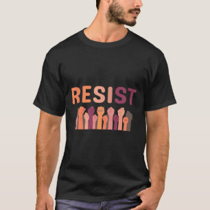 Camiseta Punho de Resistência Seja Parte da Resistência Ant