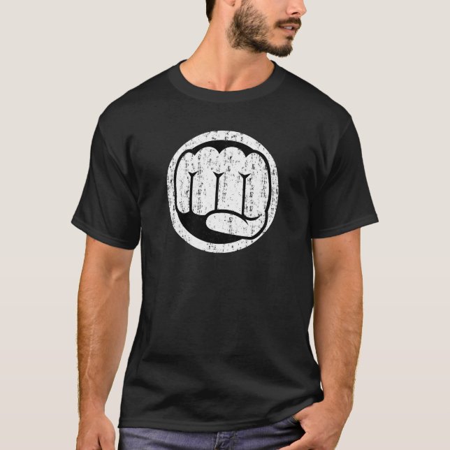 Camiseta Punho dos bens - afligidos (Frente)