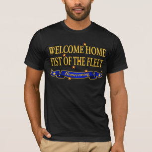 Camiseta Punho Home bem-vindo da frota