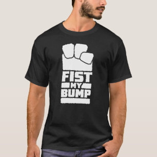 Camiseta Punho Meu Cotovelo Design Divertido de Alien Espac